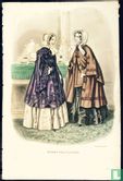Deux femmes prêt à sortir - Novembre 1850 - Afbeelding 1