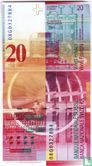 Zwitserland 20 Franken 2008 - Afbeelding 2