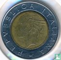 Italien 500 Lire 1992 (Bimetall - Typ 2) - Bild 2