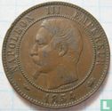 France 10 centimes 1854 (D) - Image 1