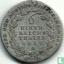 Prussia 1/6 thaler 1816 (A) - Image 1