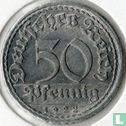 Duitse Rijk 50 pfennig 1922 (E) - Afbeelding 1