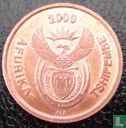 South Africa 2 cents 2000 (new coat of arms) - Image 1