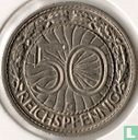 Empire allemand 50 reichspfennig 1928 (G) - Image 2