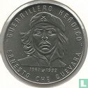 Cuba 1 peso 1992 (nikkel gebonden staal) "25th anniversary Death of Ernesto Guevara" - Afbeelding 1