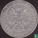 Polen 10 zlotych 1933 "70th Anniversary of 1863 Insurrection" - Afbeelding 2