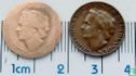 Nederland 1 cent 1948 (misslag) - Afbeelding 3