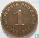 Duitse Rijk 1 pfennig 1876 (E) - Afbeelding 1