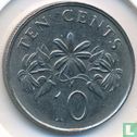 Singapur 10 Cent 1991 - Bild 2