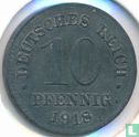 Duitse Rijk 10 pfennig 1918 (zink) - Afbeelding 1