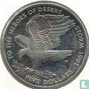 Marshall Islands 5 dollars 1991 "To the Heroes of Desert Storm" - Image 1