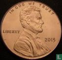 Verenigde Staten 1 cent 2015 (zonder letter) - Afbeelding 1