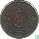 Mauritius 5 Cent 1970 - Bild 1