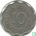 Mauritius 10 cents 1970 - Image 1