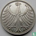 Allemagne 5 mark 1961 (J) - Image 2