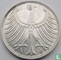 Allemagne 5 mark 1963 (G) - Image 2