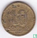 Brazil 10 centavos 1947 (type 2) - Image 1