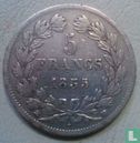 France 5 francs 1835 (BB) - Image 1