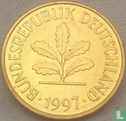 Germany 5 pfennig 1997 (D) - Image 1