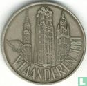 België 100 Vlaamse Franken 1987 (alpaca) - Afbeelding 1