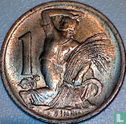Czechoslovakia 1 koruna 1947 (copper-nickel) - Image 2