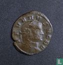 Empire romain, AE3 (19) Follis, 305-306, AD, Severus II César sous Constantin I Chlore, Sescia - Image 1