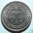 German Empire 50 reichspfennig 1935 (nickel - D) - Image 1