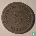 Deutsches Reich 5 Pfennig 1894 (F) - Bild 1