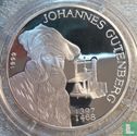 Benin 1000 francs 1999 (PROOF) "Johannes Gutenberg" - Afbeelding 1