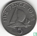 Guernsey 5 pence 1988 - Afbeelding 1
