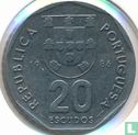 Portugal 20 escudos 1986 - Afbeelding 1
