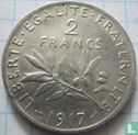 France 2 francs 1917 - Image 1