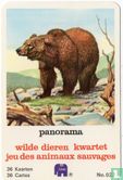 Panorama wilde dieren kwartet/Jeu des animaux sauvages  - Image 1