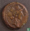 Romeinse Rijk, AE Semis, na 48 BC, Onbekend heerser, Carteia, Hispania - Afbeelding 1