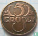 Pologne 5 groszy 1938 - Image 2