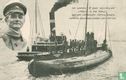 The German U Boat DEUTSCHLAND Largest In The World And Her Commander Captain Koenig. Arriving Baltimore Harbor July 10th, 1916 - Afbeelding 1