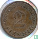 Allemagne 2 pfennig 1965 (G) - Image 2