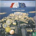 Malta mint set 2008 "The introduction of Malta's euro coins" - Image 1