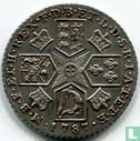 Royaume Uni 1 shilling 1787 (avec des coeurs) - Image 1