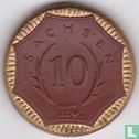 Saxony 10 mark 1921 - Image 2