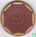 Saxony 20 mark 1921 - Image 2
