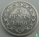 Terre-Neuve 5 cents 1896 - Image 1