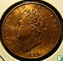 Royaume Uni 1 penny 1826 - Image 1