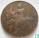 Frankrijk 10 centimes 1902 - Afbeelding 1