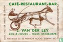 Café Restaurant Bar J. van der Ley - Afbeelding 1