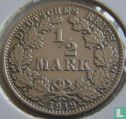 German Empire ½ mark 1919 (J) - Image 1