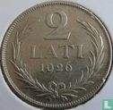 Latvia 2 lati 1926 - Image 1