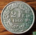 Switzerland 2 francs 1960 - Image 1
