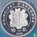 Andorra 10 diners 2005 (PROOF) "2006 Winter Olympics in Torino" - Image 1