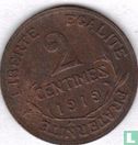 Frankrijk 2 centimes 1919 - Afbeelding 1